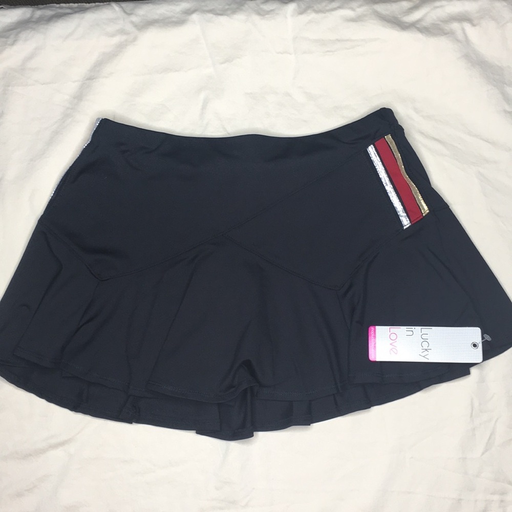NWT Olympian Flounce Skirt